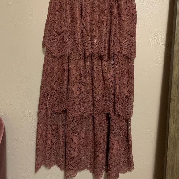 COPY - Lace Tiered Maxi Skirt - Picture 5 of 8